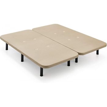 Canapé Abatible Arcón De Madera Con Patas Y Tirador Embutido Altura 34 Cm -  Blanco Nieve - 105x200 Cm con Ofertas en Carrefour