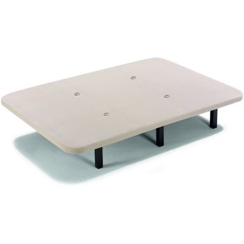 Base Tapizada 150x190 Cm, 5 Refuerzos Transversales, Tubo 40x30 Mm, Tejido  3d Transpirable, 6cm Grosor. Color Beige. Sin Patas con Ofertas en  Carrefour