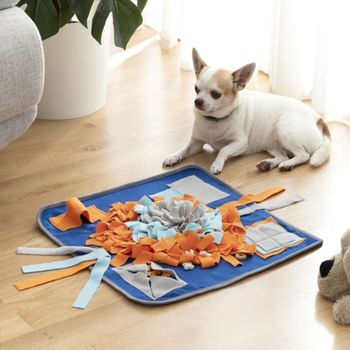 Manta Alfombra Olfativa Para Adiestramiento Canino. Juego Juguete Para Perros Pequeños Grandes Cachorros.