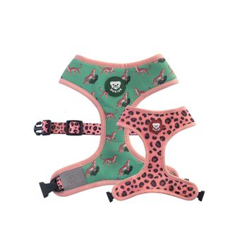 Arnés Reversible Para Perro Leopard Dukier