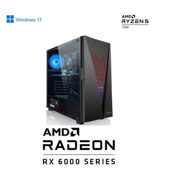 Cpu Pc Gaming Amd Ryzen 5 5500 ◘  Rx6600 8gb ◘  M.2 Ssd 512gb ◘ Ram 32gb ◘ Wifi ◘ Windows 11