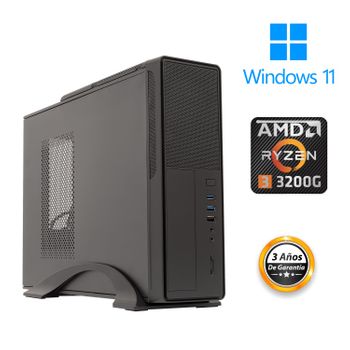 Cpu Pc Sobremesa Amd Ryzen 3 3200g ◘  Radeón Vega 8 ◘  16gb Ram ◘ 512gb M.2 Ssd ◘ Windows 11 ◘ Garantia 3 Años