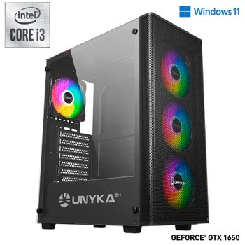 Cpu Pc Gaming Avazado Intel I3 10100f ◘ Gtx 1650 4gb ◘ 16gb Ram ◘ M.2 Ssd 1tb ◘ Wifi ◘ Windows 11