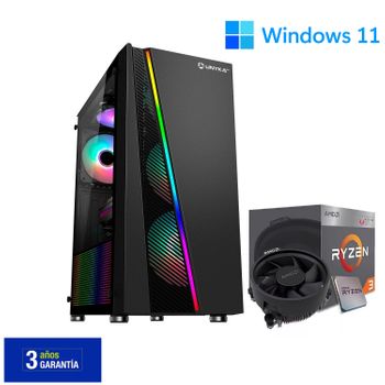 Cpu Pc Gaming Amd Ryzen 3 3200g ◘ Grafica Radeón Vega 8 ◘  Ram 16 Gb ◘ M.2 Ssd 256 Gb ◘ Wifi ◘ Windows 11