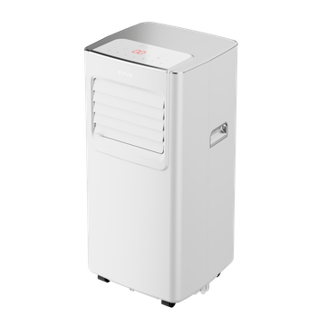 Evvo Aire Acondicionado Portatil 3 In 1 Clima P7, 7.000 Btu, Con Mando A Distancia, Superficie 15m2, Clase Energética A, Blanco