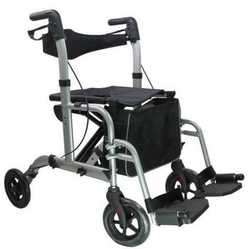 Andador Con Silla | Rollator + Silla De Ruedas Ortoprime