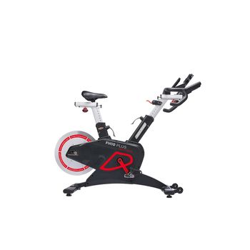 Tecnovita Bicicleta Estática Plegable Open&Go Inercia 8 Kg + Soporte  Tablet/Smartphone, Multicolor