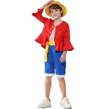 Disfraz De Luffy One Piece Eco Infantil