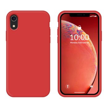 Funda Silicona Para Apple Iphone Xr Rojo - Librephonia