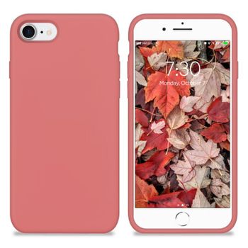 Funda Silicona Para Apple Iphone 7 / 8 / Se 2020 Camelia - Librephonia