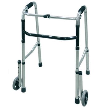 Andador Para Ancianos Mobiclinic Aluminio Ligero Y Plegable Frenos Con  Asiento Cesta Y 4 Ruedas Prado Rosa con Ofertas en Carrefour