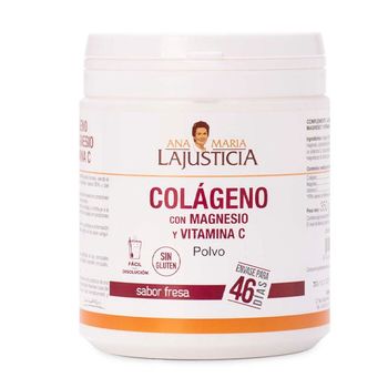Colágeno Hidrolizado Con Magnesio Y Vitamina C | Sabor Fresa