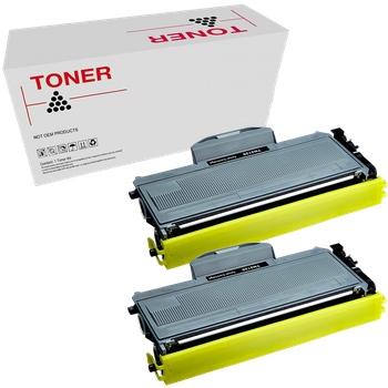 Toner Compatible Brother Tn2120/tn2110/tn360 Negro Pack 2