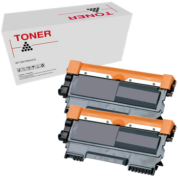 Toner Compatible Brother Tn2220/tn2210/tn2010/tn450 Negro Pack 2