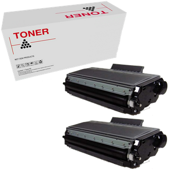 Toner Compatible Brother Tn-3130 / Tn-3170 / Tn-3230 / Tn-3280 Negro Pack 2