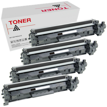 Toner Compatible Hp Cf230x (30x) Negro Pack 4