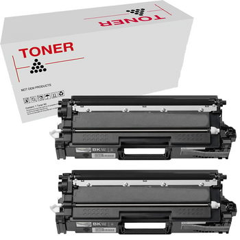 Toner Compatible Brother Tn821xxlbk Negro Pack 2