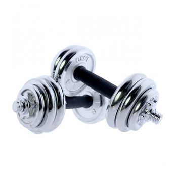 Mancuernas Pesas De Disco 15kg Total 7,5kg+7,5kg Fitness Musculación Gimnasio Pesos Metal