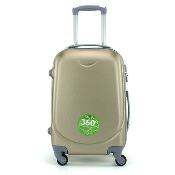 Maleta Pequeña 4 Ruedas 360º Equipaje Pequeño Para Viajar 52cm Oro