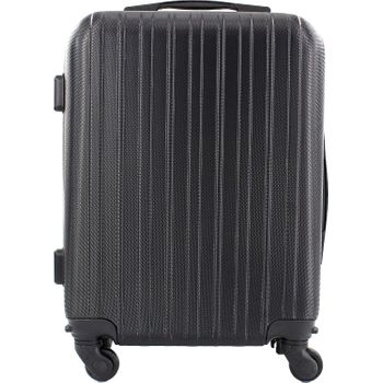 Maleta Equipaje De Mano Cabina Rígida Ligera Con 4 Ruedas, 55cm (negro)