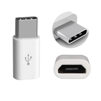 Transferencia De Datos Del Adaptador + Cargador - Micro Usb A Tipo C