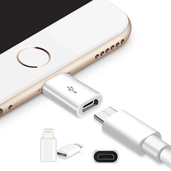 Transferencia De Datos Del Adaptador + Cargador - Micro Usb A Lightning