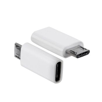 Transferencia De Datos Del Adaptador + Cargador: Tipo C A Micro Usb