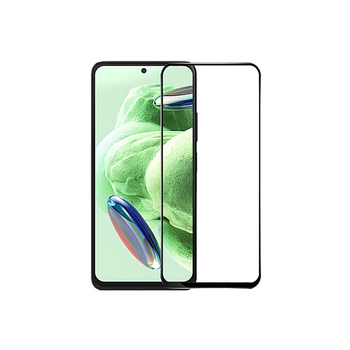 Cubierta Completa De Vidrio Templado 5d Para Xiaomi Redmi Note 12s - Transparente/negro