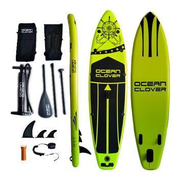 Tabla Hinchable Paddle Surf Ocean Malva , Pack Completo Con Materiales Premium, 320 X 80 X 15