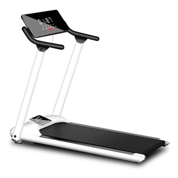  Caminadora eléctrica plegable, caminadora portátil de 14  pulgadas de ancho con 3 máquinas de ejercicio de inclinación manual, cinta  de correr compacta plegable con pantalla LCD para gimnasio en casa fitness 