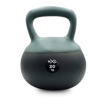 Pesa Rusa O Pesa Kettlebell Pvc 20 Kg. Con Revestimiento De Vinilo.