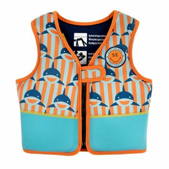 Chaleco Salvavidas Swim Essentials Shark Naranja