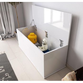 Otomana De Piel Sintética Blanca 72 X 40 Cm Tela Almacenaje Banco  Dormitorio Michigan - Blanco con Ofertas en Carrefour