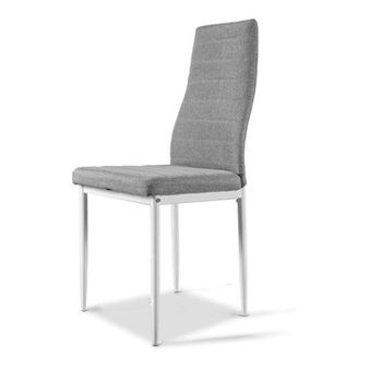 Silla De Comedor Yuri Jarama 1 Marengo/blanco 96,6x40x39,7 Cm