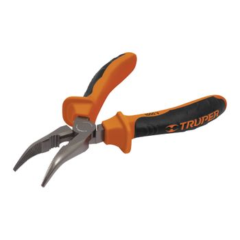 Alicate Punta Curva 150mm, Mango Comfort Grip - Truper