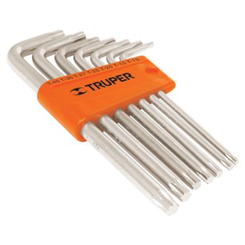 Juego De Llaves Torx, 7 Piezas, Largas - Truper