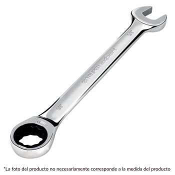 Llave Combinada Con Carraca, 15 X 194 Mm, Expert - Truper