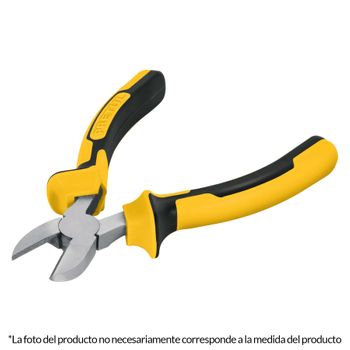 Alicate Corte Diagonal 150mm, Comfort Grip, Pretul - Truper