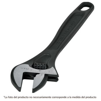 Llave Ajustable Profesional Pavonada 8  (200mm), E - Truper