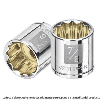 Llave Vaso Bihexagonal, Cuadro 3/8  De 16mm - Truper