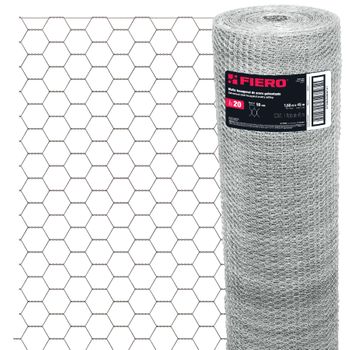 Malla De Acero Galvanizado Hexagonal, 50mm X 1.50m - Truper