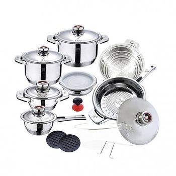 Bateria De Cocina Jata Mod Bc10 10 Piezas Acero con Ofertas en