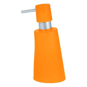 Dispensador De Jabón Spirella Colección  Move Color Naranja Efecto Helado