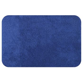 Spirella Colección Carolina , Alfombrilla De Baño , 100% Algodón, Azul