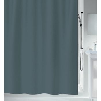 Cortina De Baño Primo Antracita 180x200 Spirella