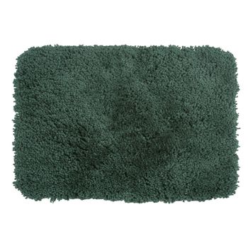 Alfombra De Baño De Microfibra Spirella Highland Verde 55 X 65 Cm