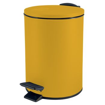 Papelera Adelar 3l Amarillo Sun Mate Spirella