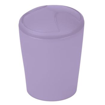 Spirella - Cubo De Basura Para Baño (pp Move, 5 L), Color Lavanda