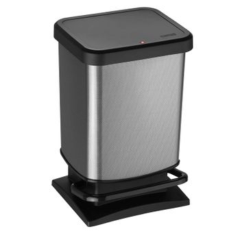 Cubo De Basura Con Pedal 20l Papelera Tapa Cocina