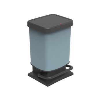 Cubo De Basura Con Pedal Rotho Paso Eco 20l